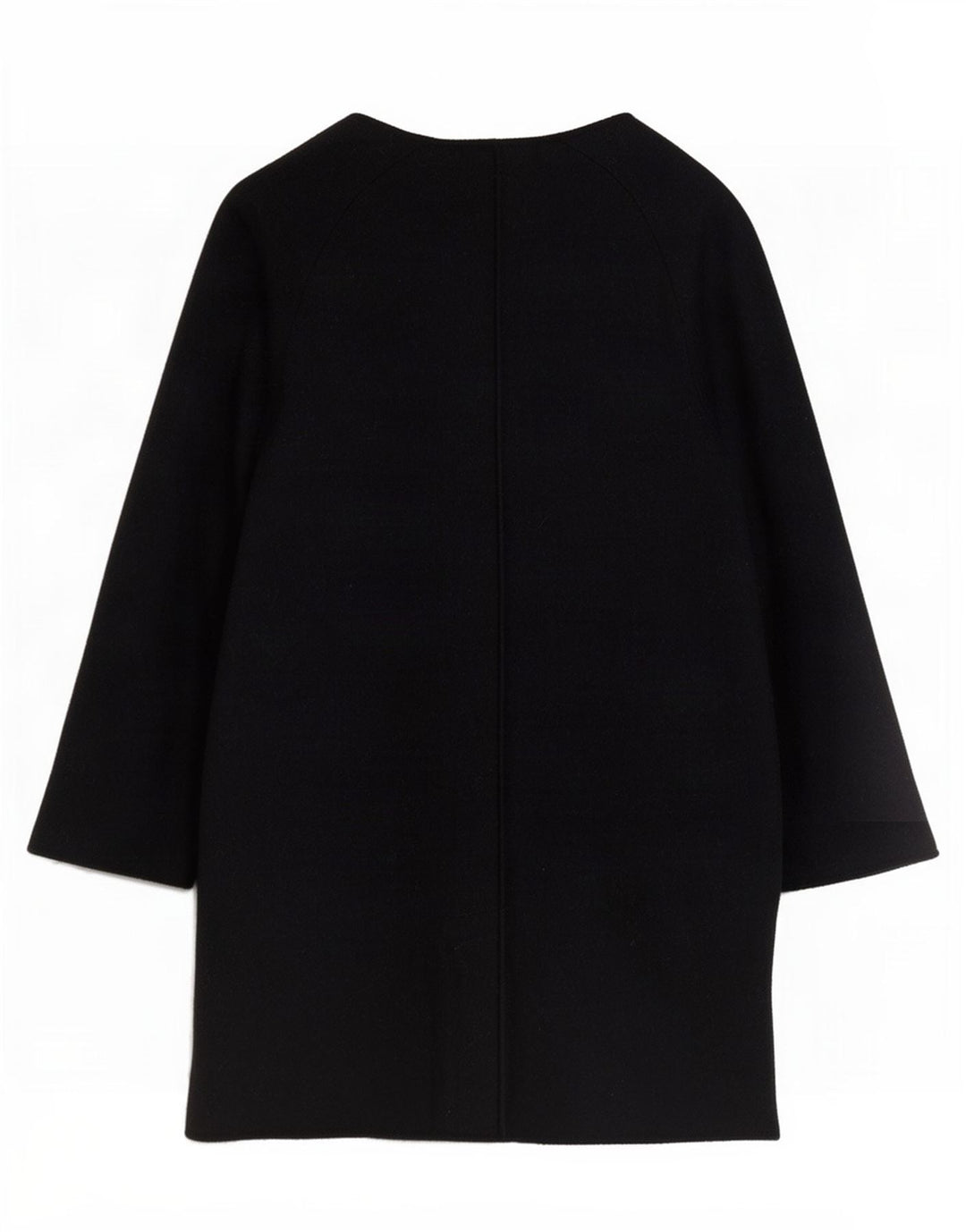 MINT VELVET Palton deschis pentru femei UK 14 Poliamidă neagră mare