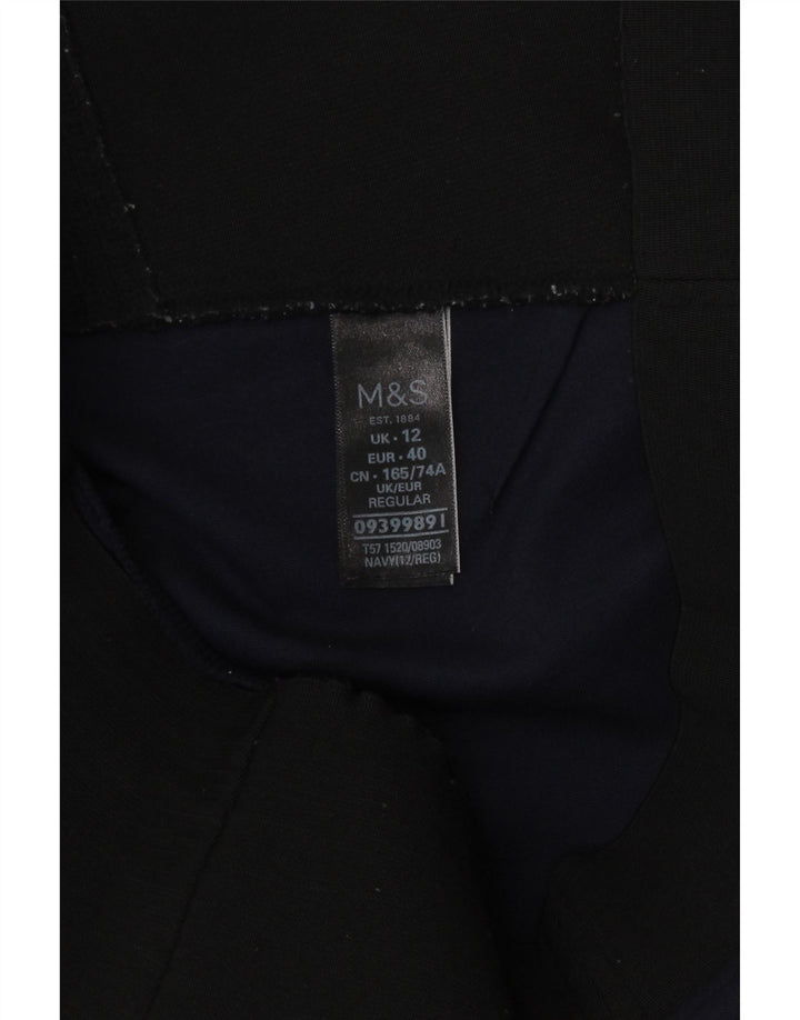 Leggings pentru femei Marks & Spencer, cu ajustare obișnuită, Marea Britanie 12, mediu, bleumarin, viscoză