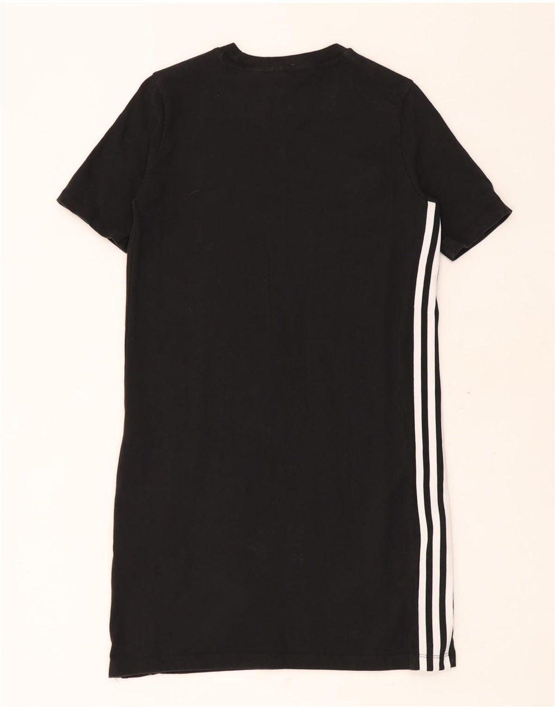 Rochie tricou ADIDAS pentru femei UK 6 XS bumbac negru