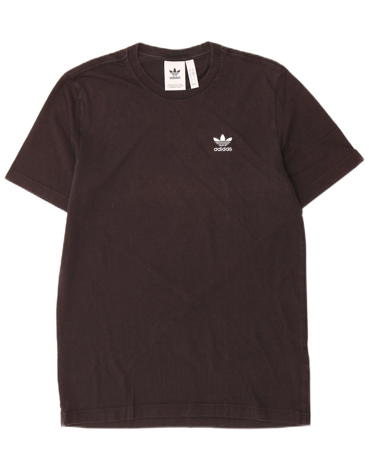 Tricou pentru bărbați Adidas Top mic, negru, bumbac