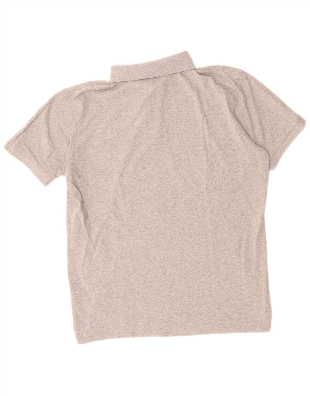 Tricou polo pentru bărbați Gant, bumbac gri mediu