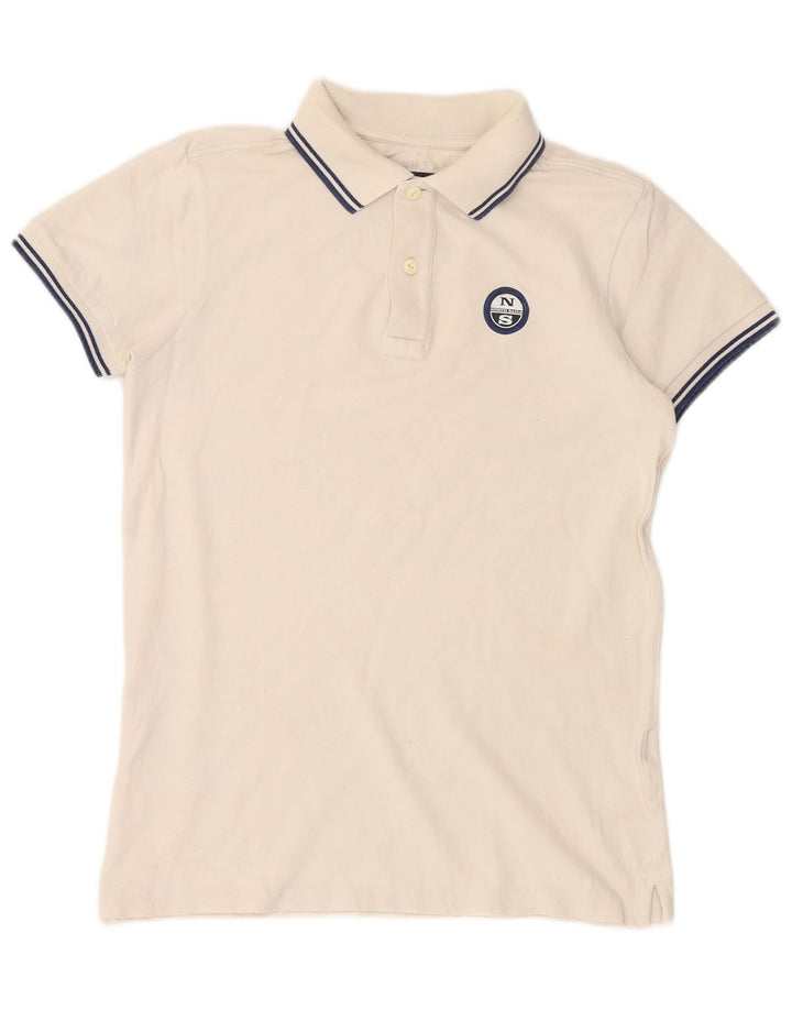 Tricou polo North Sails pentru bărbați, mic alb