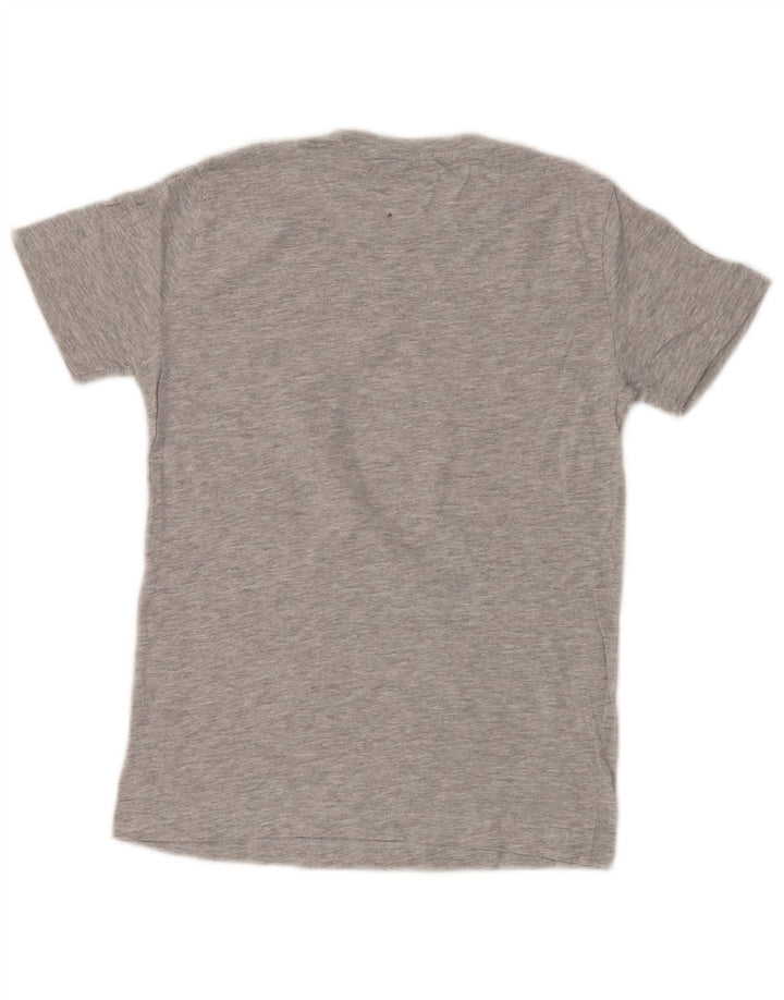 Tricou Grafic Zara Băieți Top 7-8 Ani Gri