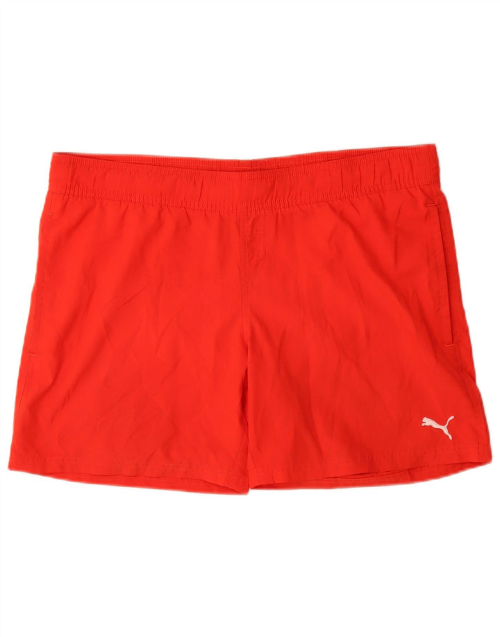 Pantaloni scurți sport Puma pentru bărbați, roșu mediu
