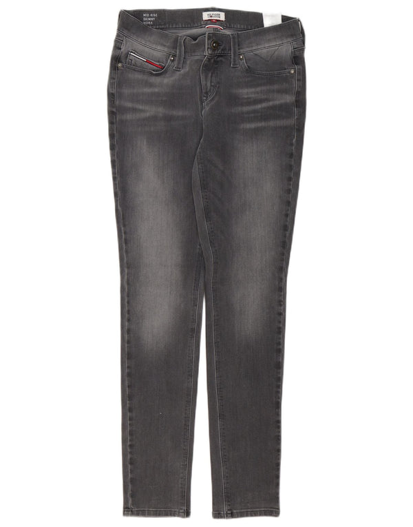 TOMMY HILFIGER Jeans skinny pentru femei Nora cu talie medie W30 L32 bumbac gri