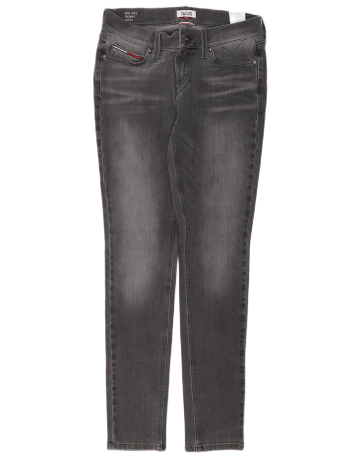 TOMMY HILFIGER Jeans skinny pentru femei Nora cu talie medie W30 L32 bumbac gri