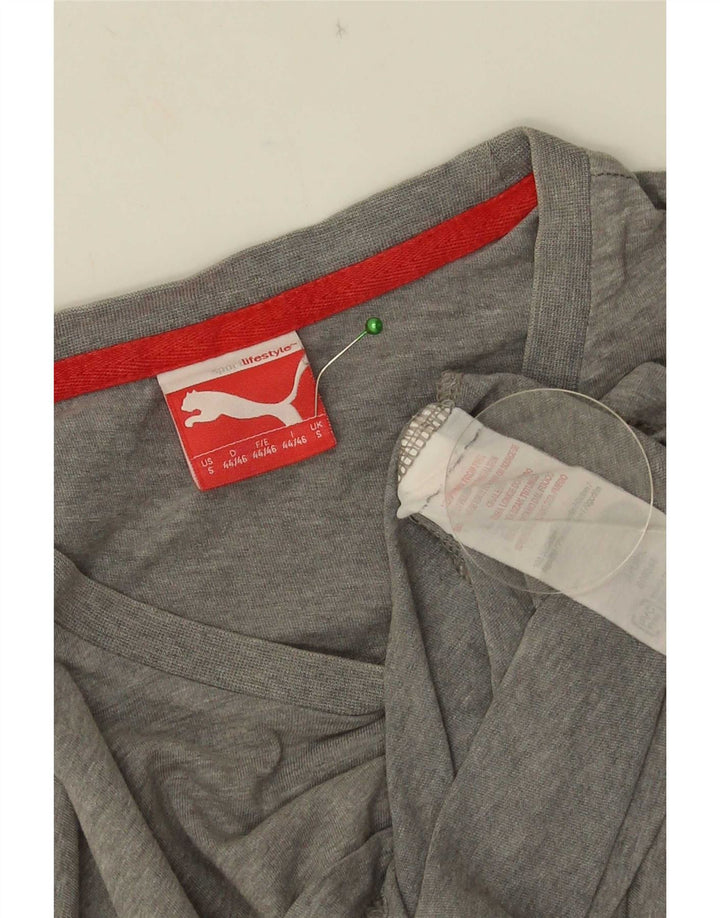 Tricou pentru bărbați Puma Top mic, gri bumbac