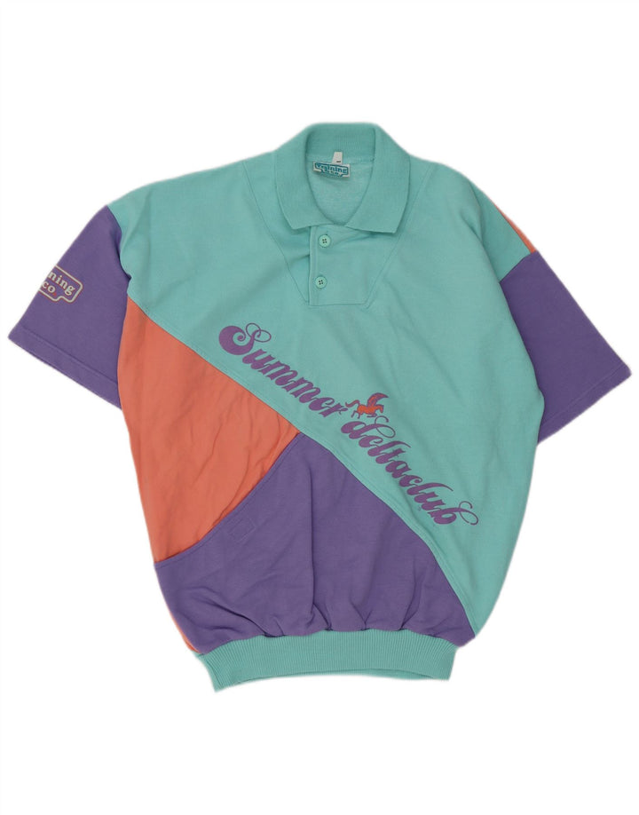 Pulover cu grafică vintage pentru bărbați, mare, multicolor