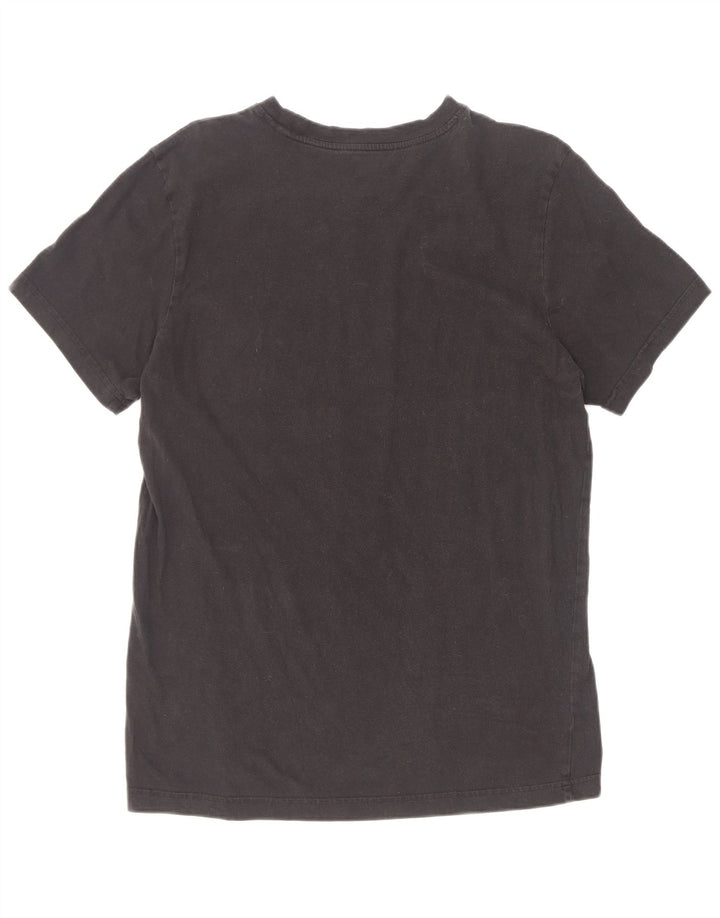 Tricou grafic Adidas pentru bărbați Top mediu negru bumbac