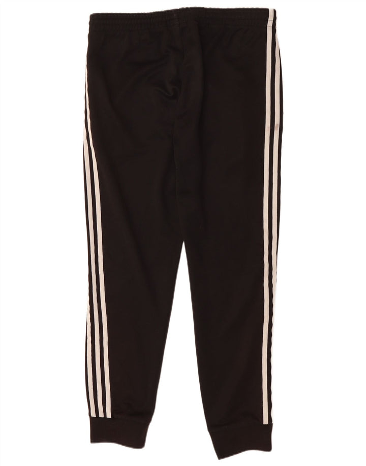 Pantaloni de trening Adidas pentru bărbați Joggeri poliester mediu negru