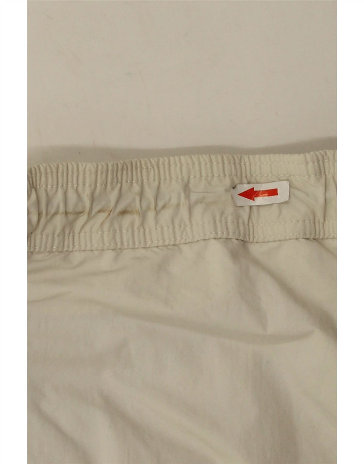 Pantaloni scurți de înot grafic Saint Barth pentru bărbați 2XL, alb, poliamidă