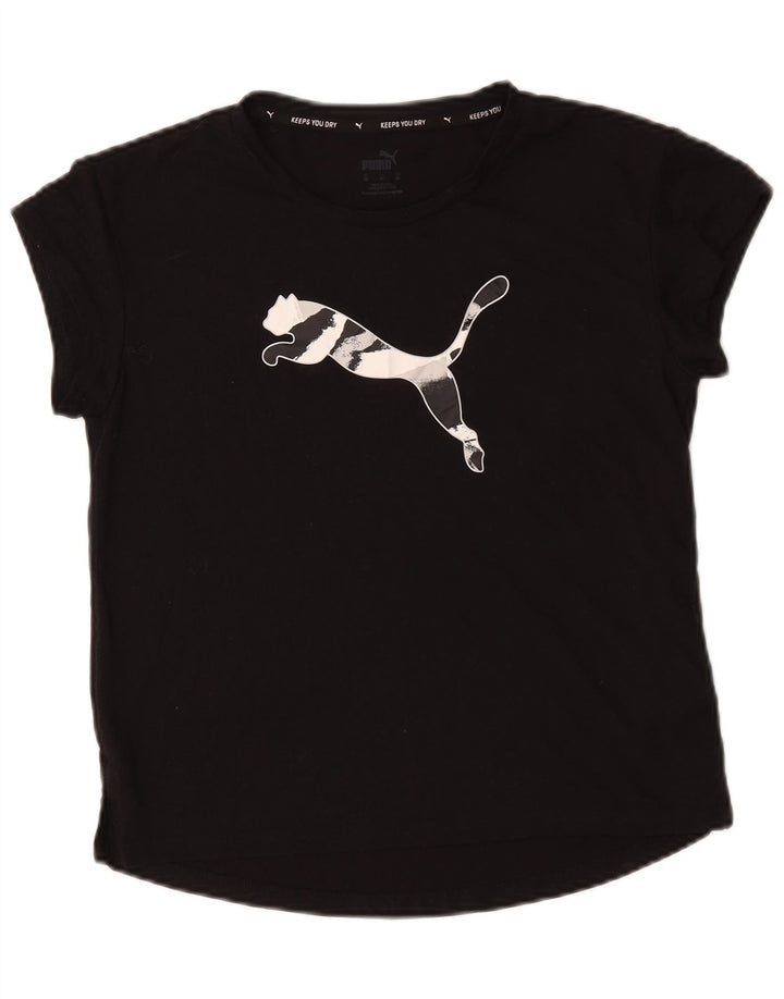 Tricou grafic supradimensionat pentru femei Puma UK 6 XS Poliester negru