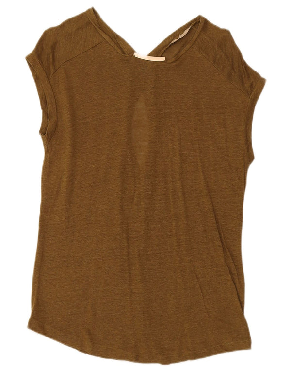 Bluză pentru femei Zara UK 10 Small Khaki