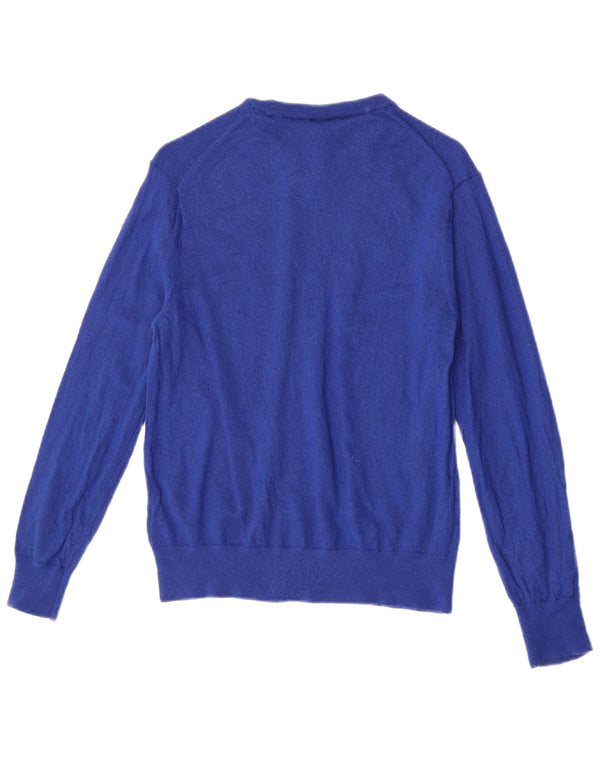 Pulover pentru femei Armani Exchange cu gâtul barca UK 14 Large Blue