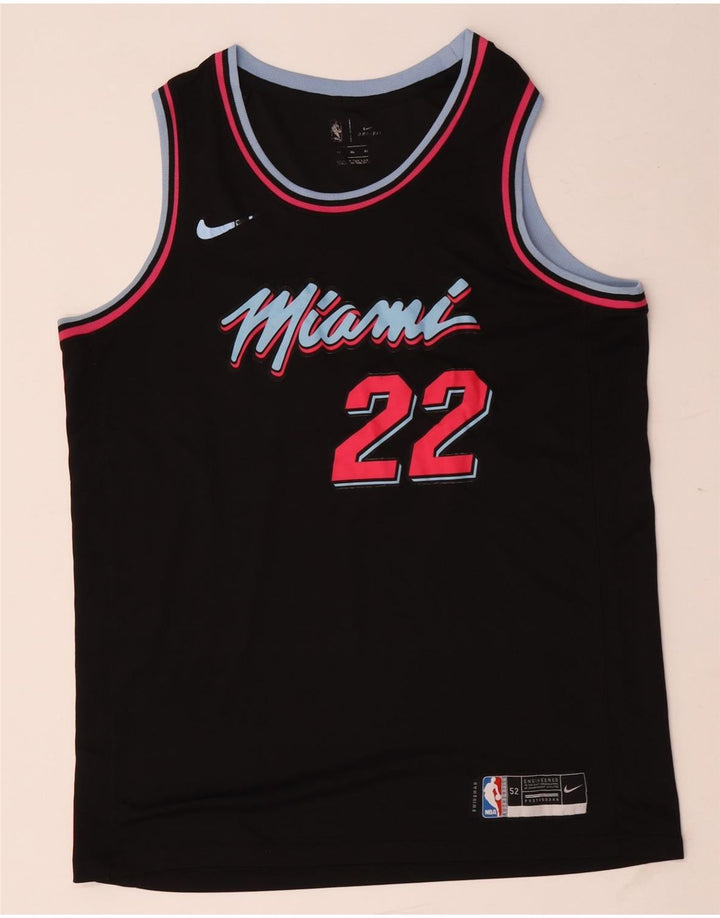Tricou cu grafic Miami pentru bărbați Nike Top XL poliester cu dungi negre