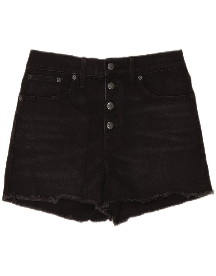 J. CREW Womens Denim Shorts W27 Small Black Cotton Vintage J. Crew and Second-Hand J. Crew from Messina Hembry 