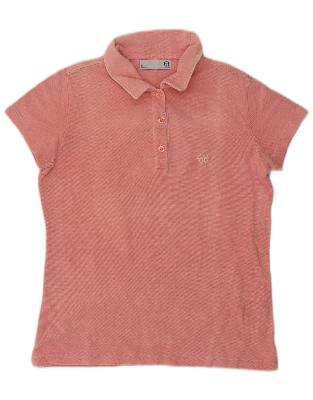 SERGIO TACCHINI Tricou polo pentru femei UK 12 Bumbac roz mediu