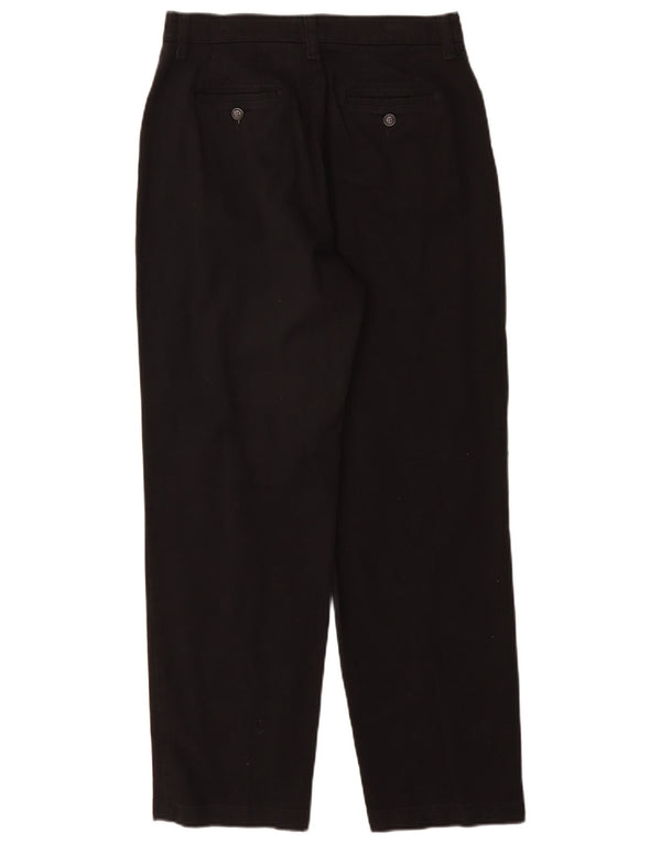 Pantaloni casual drepti pentru femei Lee US 6 Medium W28 L29 Bumbac negru