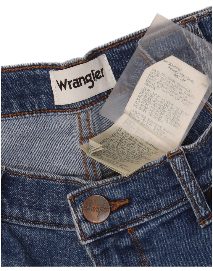Blugi drepti pentru bărbați Wrangler Arizona W36 L30 bumbac albastru