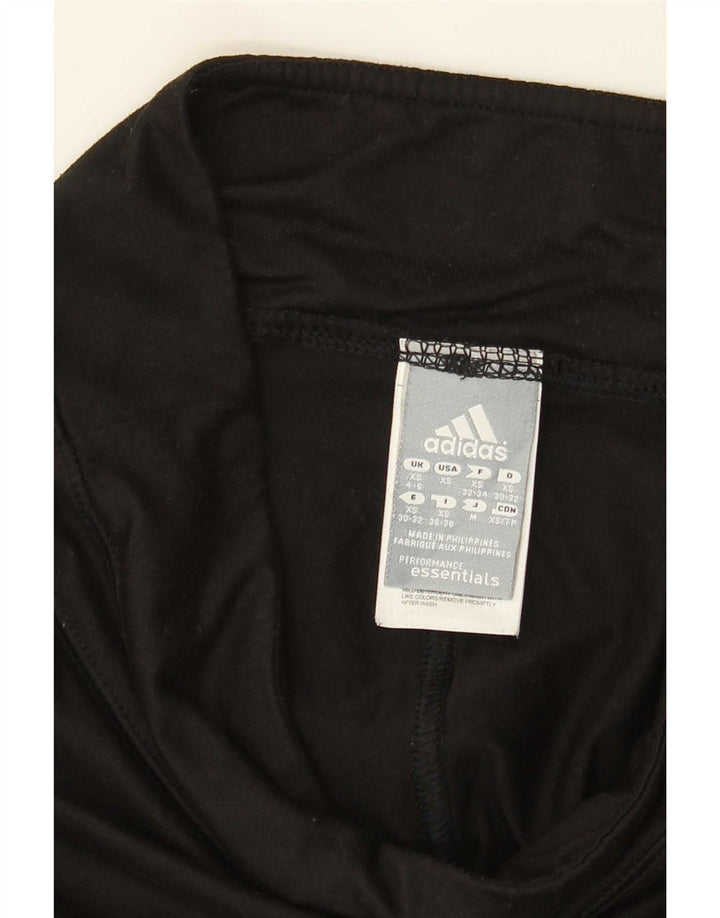 Leggings Climalite Adidas pentru femei UK 4/6 XS poliester negru