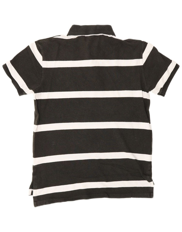 POLO RALPH LAUREN Tricou polo personalizat pentru bărbați, bumbac cu dungi negre medii