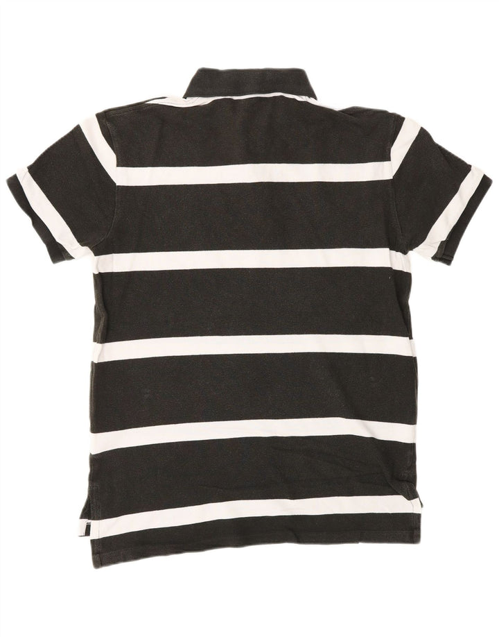 POLO RALPH LAUREN Tricou polo personalizat pentru bărbați, bumbac cu dungi negre medii