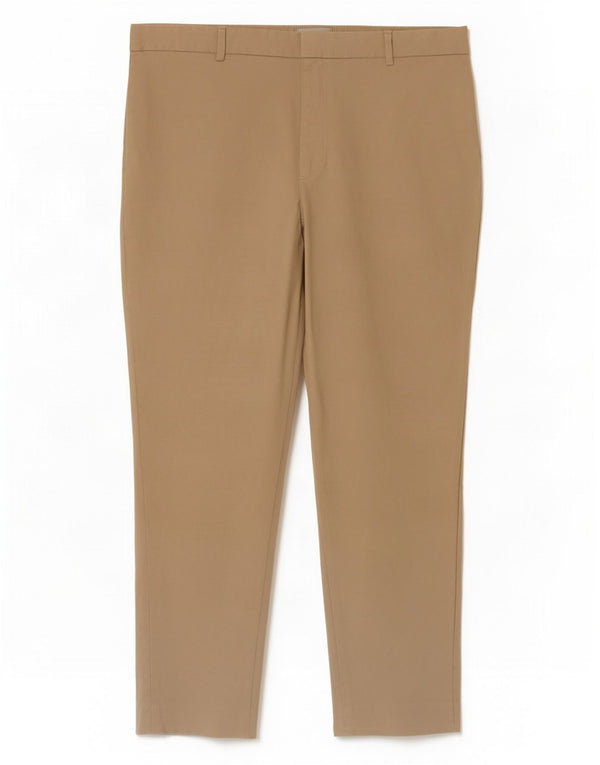 Pantaloni cropped Hobbs pentru femei UK 14 mare L32 L25 bumbac bej