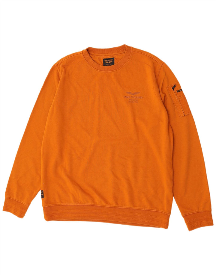 Pulover pentru bărbați Pme Legend, 2XL, bumbac portocaliu