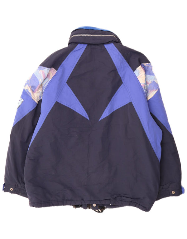Jachetă de schi căptușită cu glugă pentru bărbați Sergio Tacchini UK 42 XL Bleumarin Sport
