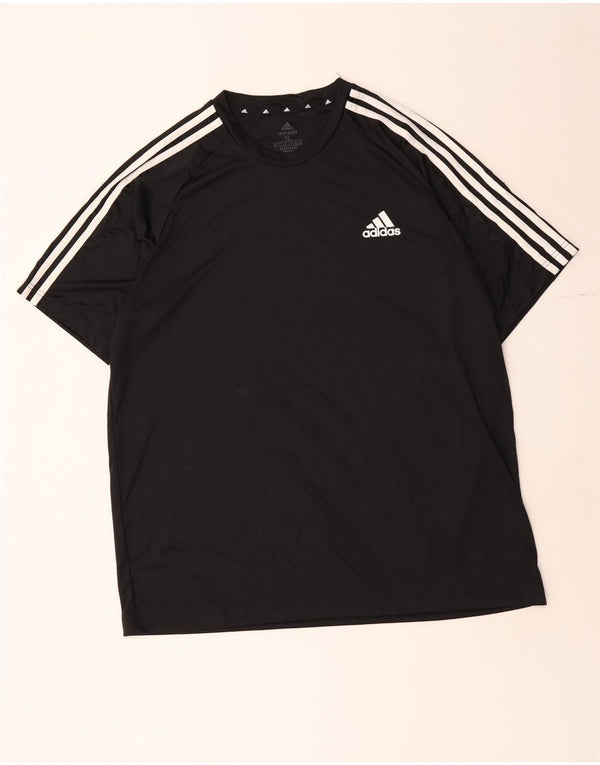 Tricou pentru bărbați Adidas Aeroready Top XL Poliester negru