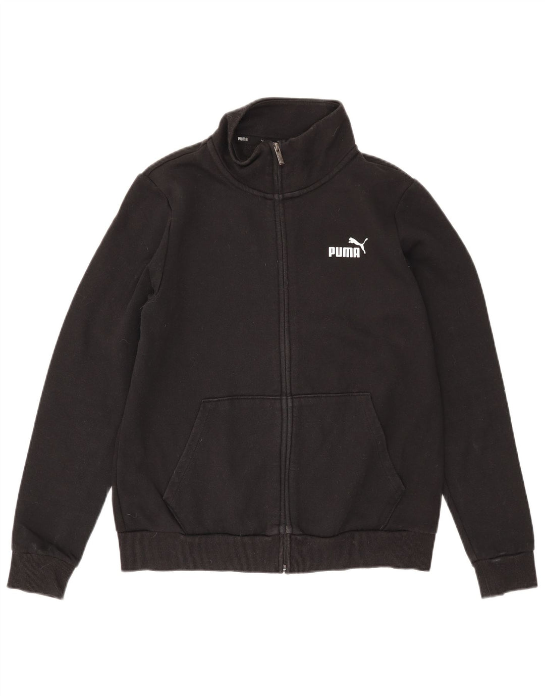 Jachetă de trening Puma pentru femei UK 16, mare, negru, bumbac