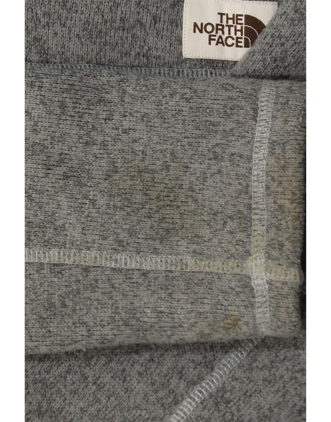 Jachetă de trening pentru bărbați THE NORTH FACE, din poliester moale, gri mic