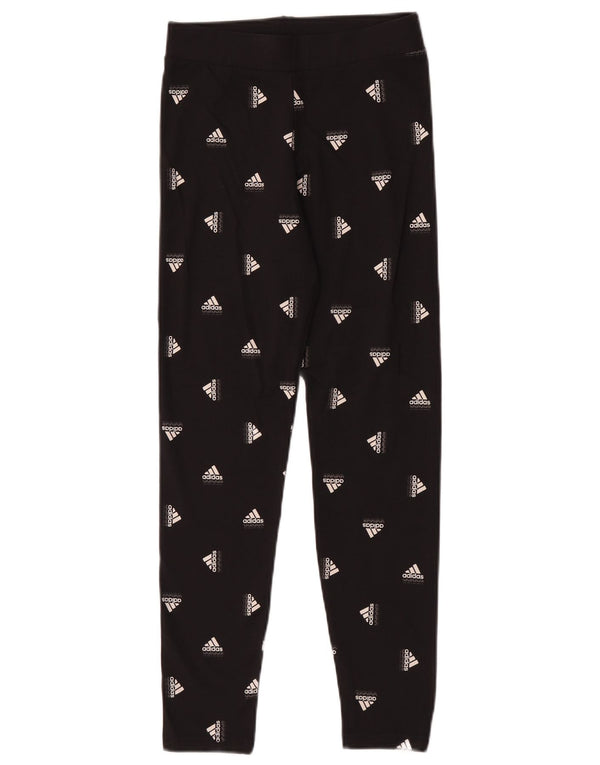 Adidas Fete Leggings Graphic 13-14 Ani Negru