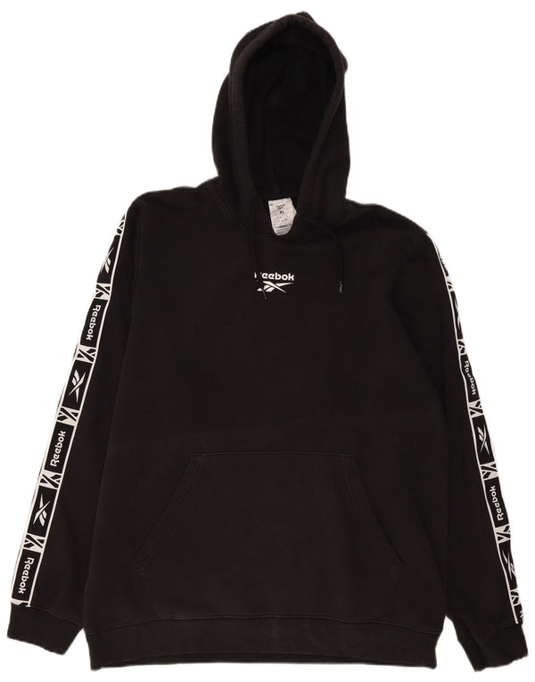 Hanocă grafică Reebok pentru bărbați, XL, bumbac, negru