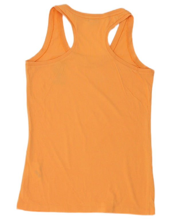 U.S. Polo Assn. Vest Vest Top UK 12 Bumbac portocaliu mediu