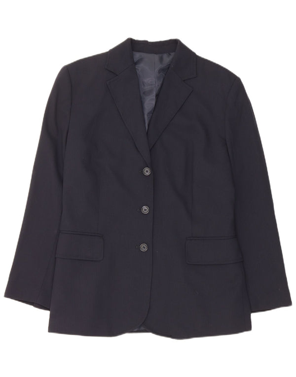 Jachetă pentru femei Dolce & Gabbana Blazer cu 3 nasturi IT 44 Medium Bleumarin