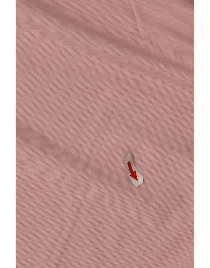 Tricou polo pentru bărbați GANT, bumbac roz mediu