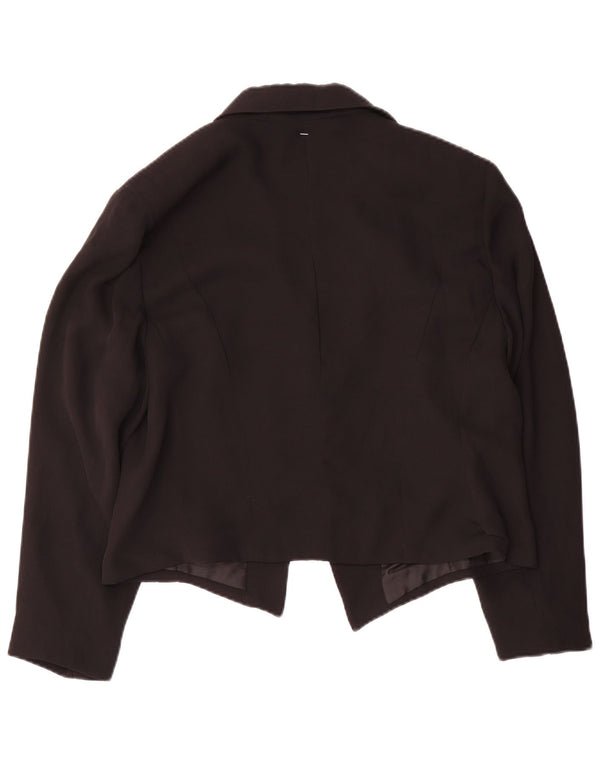 Jachetă pentru femei Dorette Crop 1 Button Blazer IT 42 Medium Black Floral