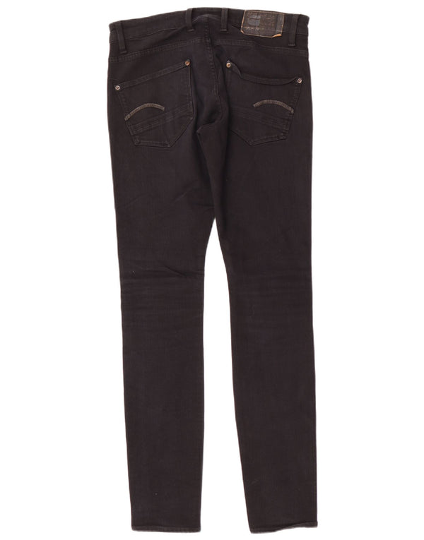 Blugi pentru bărbați G-Star Revend Skinny W33 L34, bumbac negru