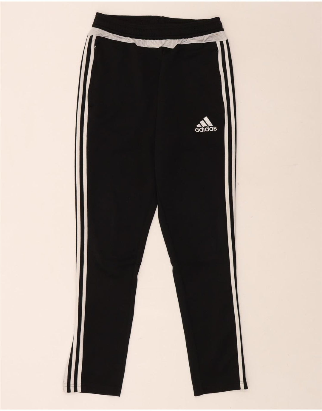 Pantaloni de trening Climacool ADIDAS pentru baieti 13-14 ani poliester negru