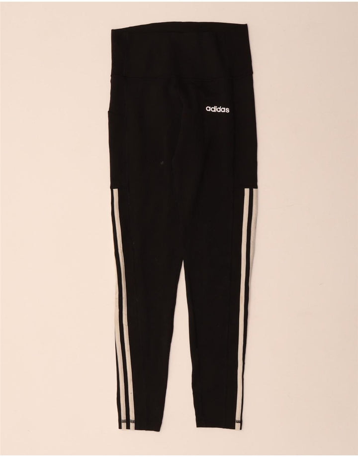 Leggings Climalite Adidas pentru femei UK 8/10 Small Black
