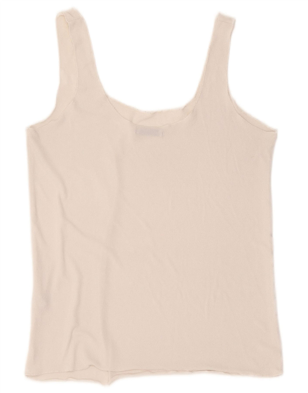 Top cu vestă pentru femei Zara UK 14, mare, alb, poliester