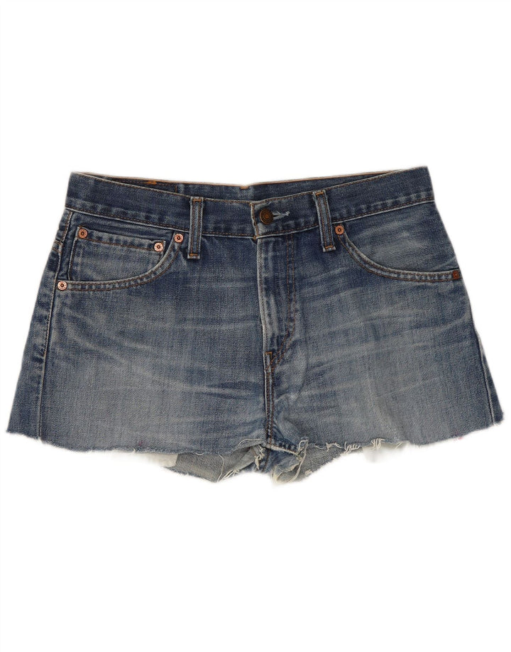 Pantaloni scurți Levi's 507 Denim W30, bumbac albastru mediu