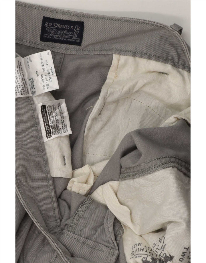 Pantaloni scurți cargo pentru bărbați Levi's W38 XL bumbac gri