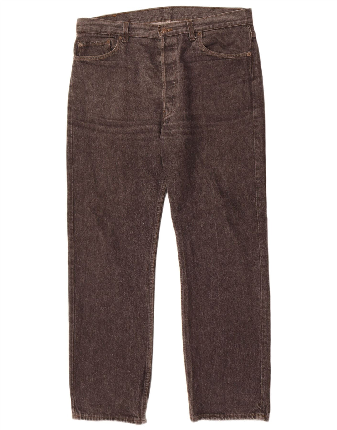 Blugi drepti pentru bărbați Levi's 501 W36 L30 gri