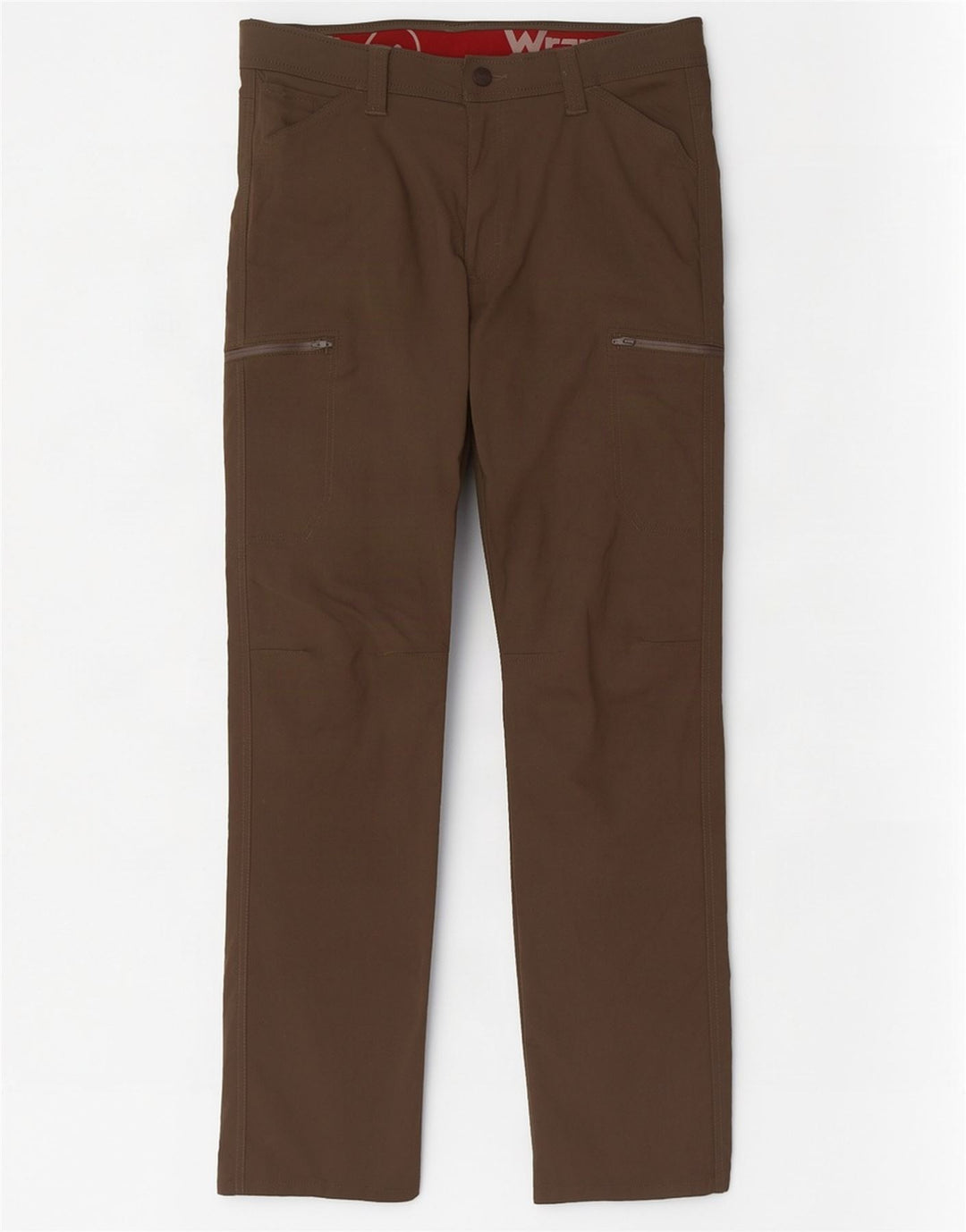 Pantaloni cargo drepti pentru bărbați Wrangler W32 L32 Kaki Nylon