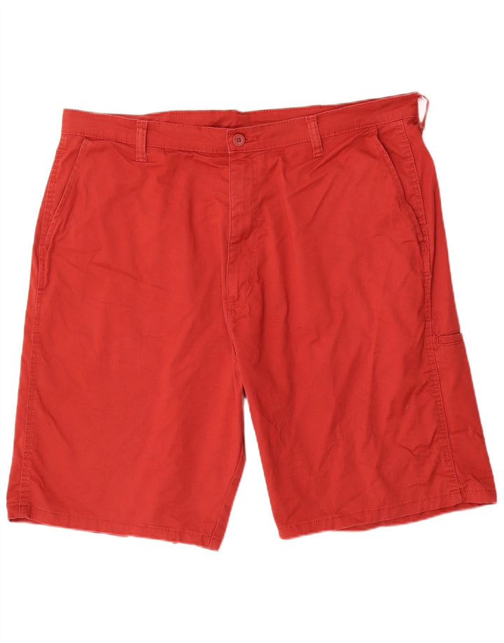Pantaloni scurți cargo Wrangler pentru bărbați W38 XL, bumbac roșu