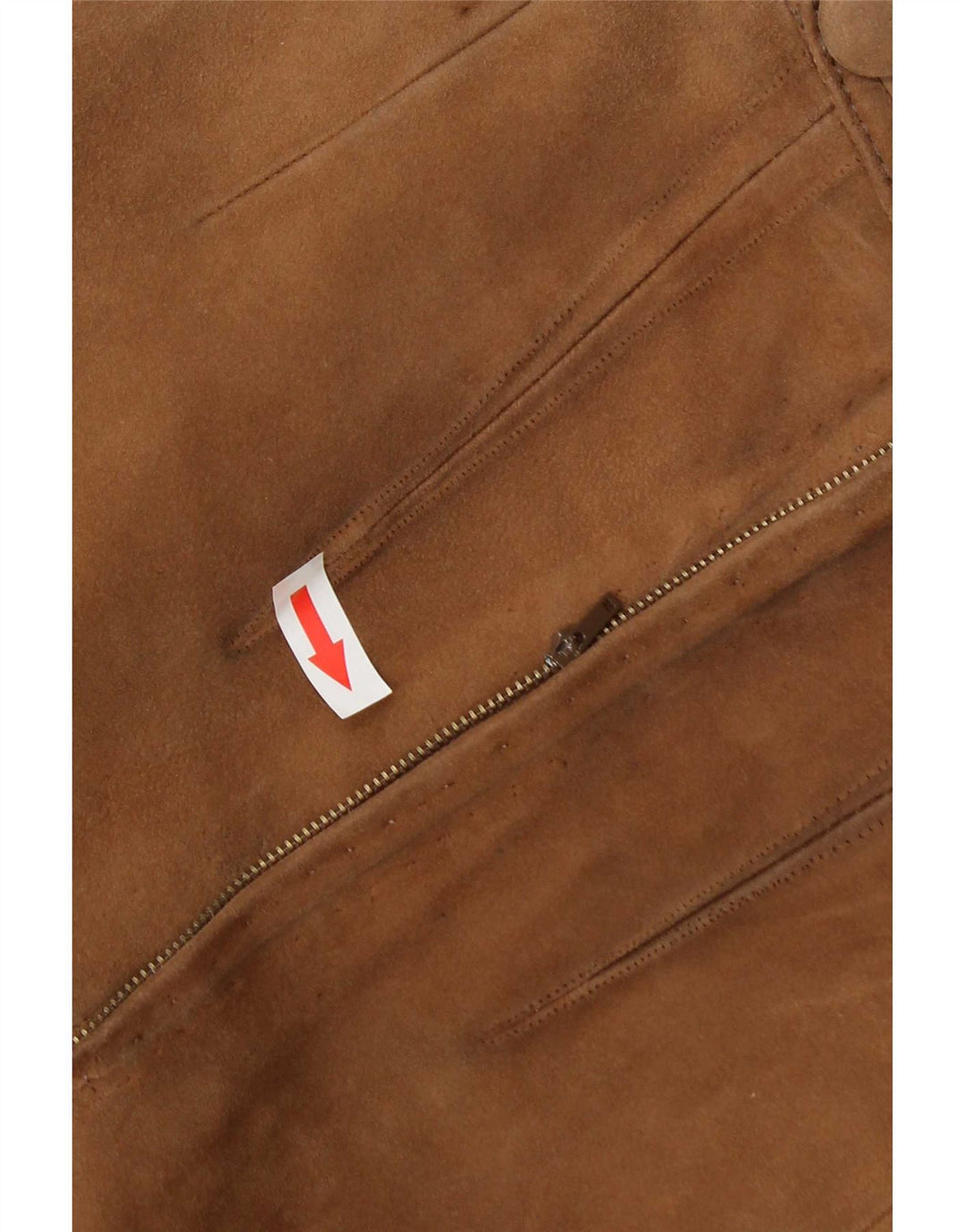 Fusta Dama Vintage din piele intoarsa W26 Small Beige