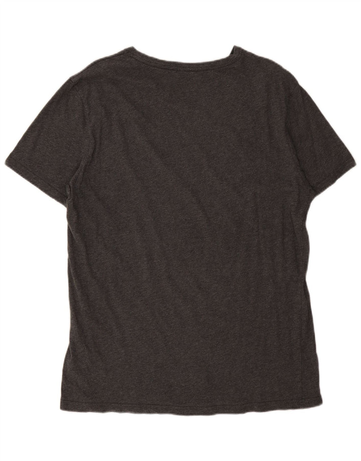 Tricou grafic Tommy Hilfiger pentru bărbați Top mare bumbac gri