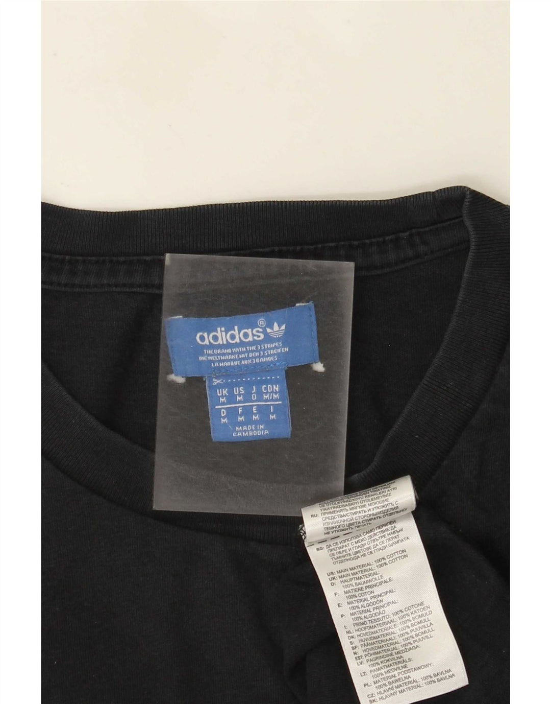 Tricou grafic Adidas pentru bărbați Top mediu negru bumbac
